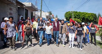 Ayuntamiento de Puebla impulsa pavimentación en Balcones del Sur para mejorar infraestructura vial