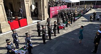 Claudia Sheinbaum encabeza ceremonia por el 112 Aniversario de la Marcha de la Lealtad