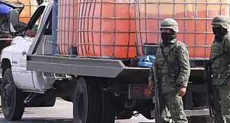 Fuerzas federales detienen a 6 presuntos huachicoleros y aseguran más de 63,000 litros de combustible