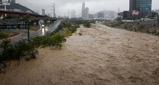 'Alberto' dejó en 48 horas lo equivalente a 164 días de lluvia en Nuevo León