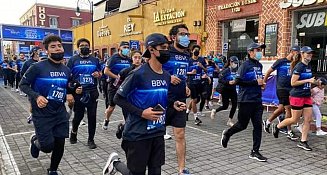 200 corredores participaron en la Carrera “BBVA 5k” de San Pedro Cholula 