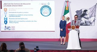 Gobierno de Claudia Sheinbaum lanza proyecto de Centros de Educación y Cuidado Infantil del IMSS