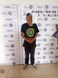 Vecinos y policía municipal detienen a un presunto ladrón en Zacatelco