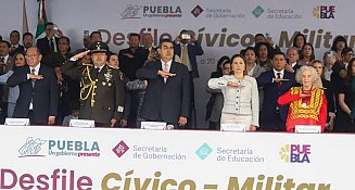 Puebla conmemora el 114 aniversario de la Revolución Mexicana