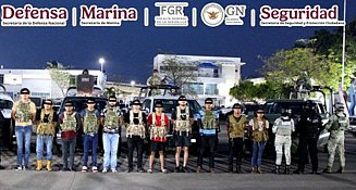 Operativos conjuntos desarticulan célula criminal en Tabasco