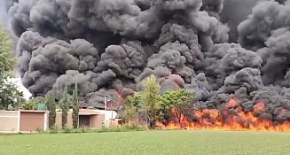 Controlan incendio en San Gregorio Atzompa, solo daños materiales