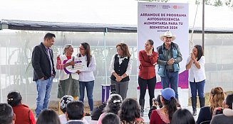 Gobierno de Tlaxcala impulsa Autosuficiencia Alimentaria para 285 familias