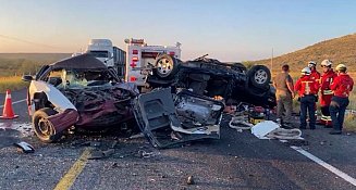 Fatal accidente en carretera 57 deja cuatro muertos y tres heridos graves