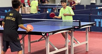 Jóvenes promesas del tenis de mesa brillan en Olimpiada Nacional 2025 en Tlaxcala