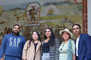 Mónica Ortiz Álvarez, primera comandante astronauta análoga de México, visita San Pedro Cholula