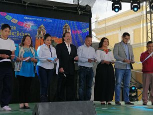 Inauguración de la Feria Cultura y Tradición 2024 en San Andrés Cholula