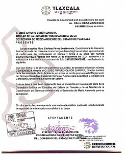 Observatorio denuncia omisión en la implementación del Consejo Consultivo de Bienestar Animal en Tlaxcala