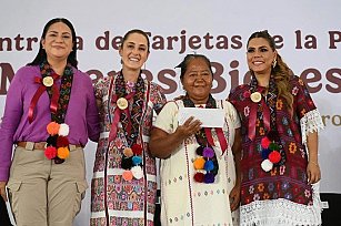 Claudia Sheinbaum: "Todas las mujeres mexicanas son Presidentas de México"