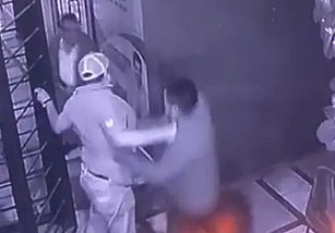 Supuestos ministeriales agreden en bar tras intentar irse sin pagar