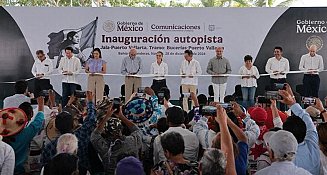 Sheinbaum inaugura autopista y anuncia proyectos clave para Nayarit y Jalisco