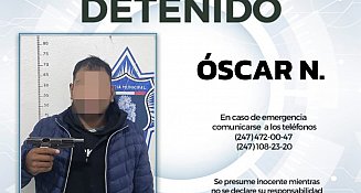 Detienen a hombre armado en Huamantla: Operativos fortalecen la seguridad de la comunidad