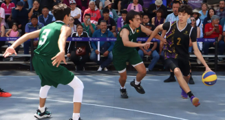 Emocionante cierre del basquetbol 3x3 en la Olimpiada Nacional 2025
