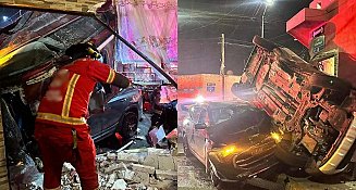 Accidente grave en Ignacio Zaragoza deja un fallecido y dos heridas
