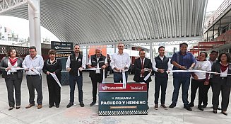 Inauguran techado escolar con sistema pluvial en Santa María