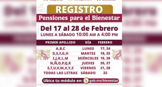 Abren registro para la Pensión del Bienestar en Tlaxcala