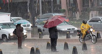 Se prevén lluvias en el norte y centro del país además de  posibles deslaves e inundaciones en el sureste 