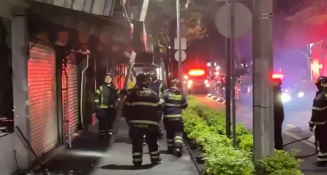 Incendio afecta a la pastelería La Gran Vía en Polanco, CDMX