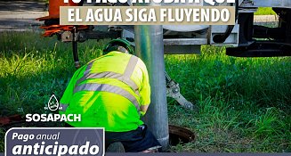 Aprovecha el 15% de descuento en el Pago Anual Anticipado SOSAPACH durante enero