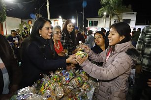 Realiza Gobierno de Cholula posadas en juntas auxiliares