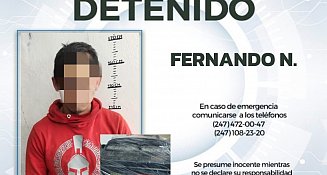 Detienen a hombre por robo de autopartes en Huamantla: Policía actúa rápido