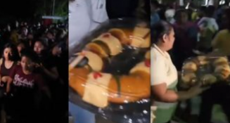 Organización delictiva “La 88” entrega roscas de reyes en Macuspana, Tabasco