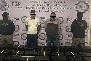 Decomisan 712 kg de metanfetamina en Tamaulipas