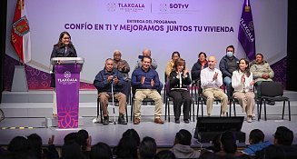Subsidio de 40 mil pesos beneficiará a 250 familias en Tlaxcala