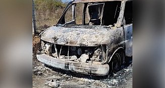 Hallan cuerpo calcinado y camioneta incendiada en Juchitán, Oaxaca