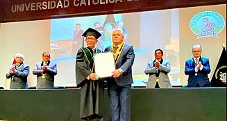 Doctor Serafín Ortiz recibe Honoris Causa por su legado educativo