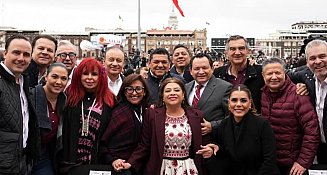 Celebra Lorena Cuéllar primeros 100 días de gobierno con Claudia Sheinbaum