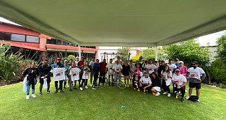 Cuautlancingo participa en la Vía Recreativa en el marco del Día del Padre