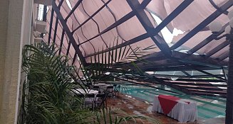 Lluvias y granizada provocan inundaciones y daños en Tlaxcala y Chiautempan
