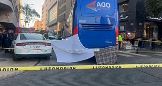 Atropellan a mujer en el Centro Histórico de CDMX, muere en el lugar