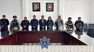 Refuerzan seguridad en Coronango con apoyo de la Guardia Nacional