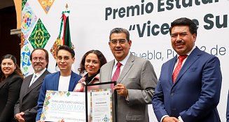 Gobierno de Puebla premia a jóvenes destacados en el Premio Estatal de la Juventud 2024