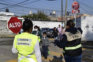San Pedro Cholula fortalece la movilidad escolar con el programa “Escuela Vial Segura”