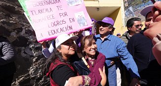 Lorena Cuéllar: Logros históricos en educación y bienestar para Tlaxcala