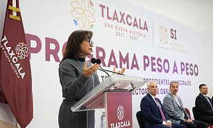 Lorena Cuéllar impulsa empleo y desarrollo económico en Tlaxcala