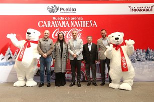 Puebla se prepara para recibir la Caravana Coca-Cola y una monumental rosca de Reyes