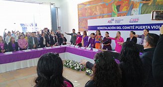 Reinstalan el Comité Municipal de Puerta Violeta: San Andrés Cholula 