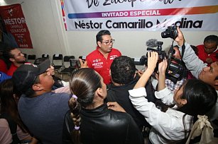 Representante de Movimiento Ciudadano en el INE afirma que candidatura de Néstor Camarillo no ha sido acreditada 