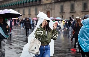 Fuertes lluvias y descenso de temperatura en Puebla este 27 de febrero