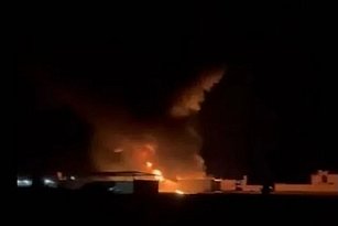 Explosión e incendio en bodega de huachicol en Metepec, Hidalgo