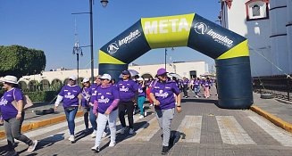 Mujeres cholultecas unidas en "Movimiento Mujer: Corre, Trota o Camina"