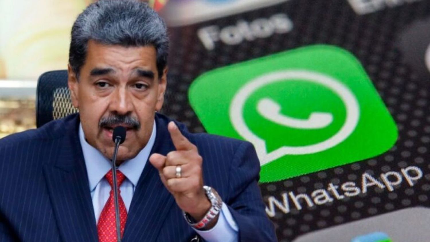 Maduro acusa a WhatsApp de entregar base de datos a líderes opositores 